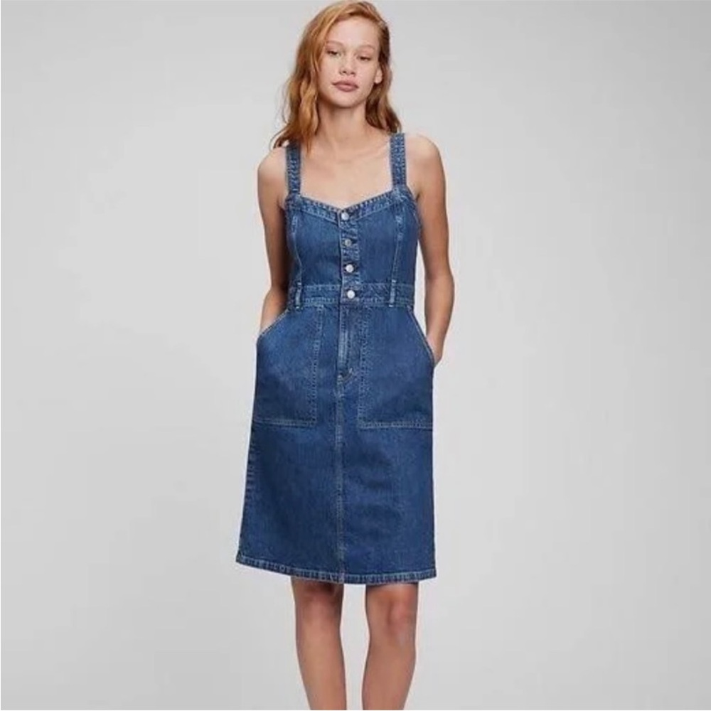 GAP Blue Denim Women's Dress